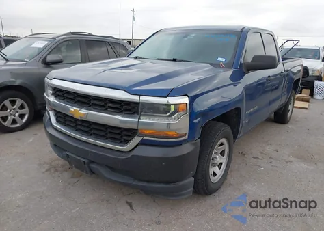 2017 Chevrolet Silverado 1500 Wt из США, поврежденный, VIN 1GCRCNEC5HZ313079
